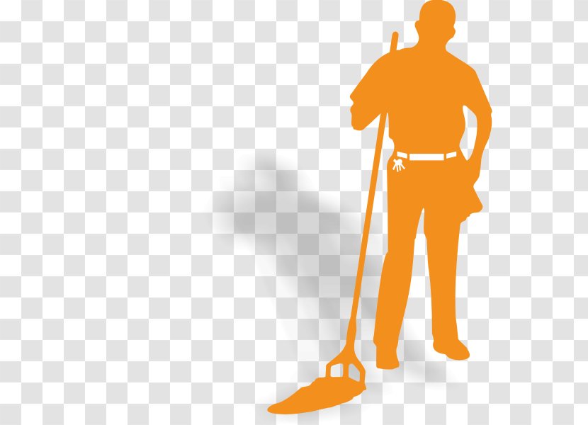 Cleaner Maid Service Cleaning Mop Janitor - Male - Birds Shadow Transparent PNG