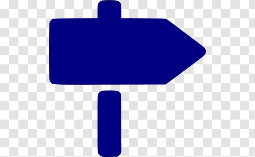 Direction, Position, Or Indication Sign Clip Art Traffic Computer File - Blue - Signpost Transparent PNG
