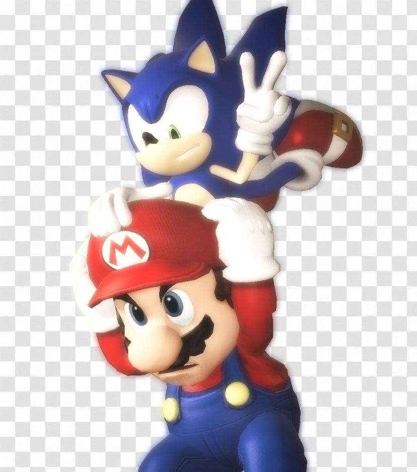 Sonic Mania Mario & At The Rio 2016 Olympic Games DeviantArt Figurine - Cartoon - And Kissing Transparent PNG