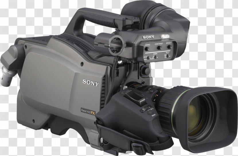 Sony Video Camera High-definition 1080p - Triaxial Cable - Image Transparent PNG