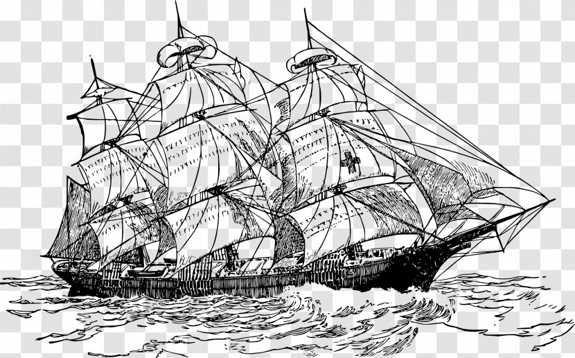 Sailing Ship Clip Art - Sail Transparent PNG