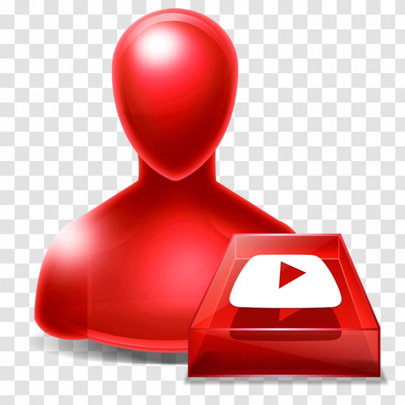 Social Media Avatar Blog YouTube - Red - Youtube Transparent PNG