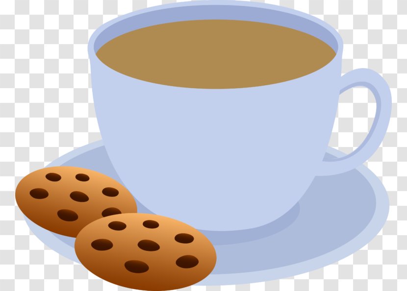White Tea Cup Clip Art - Biscuits Transparent PNG