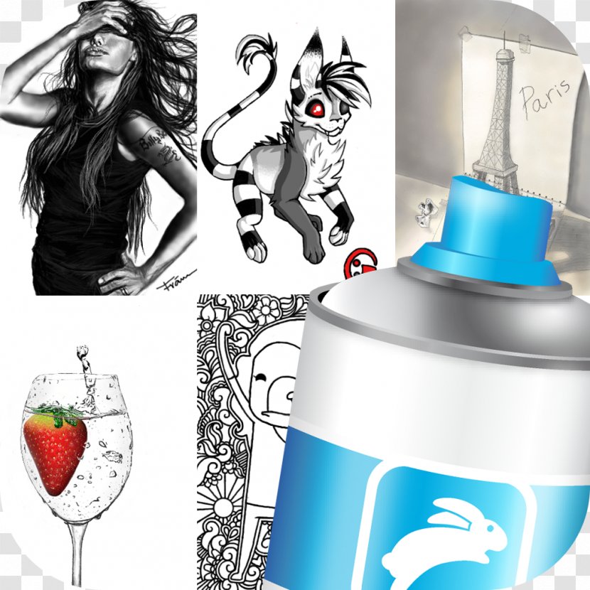 Aerosol Spray Paint Desktop Wallpaper Handheld Devices Painting - Fictional Character Transparent PNG