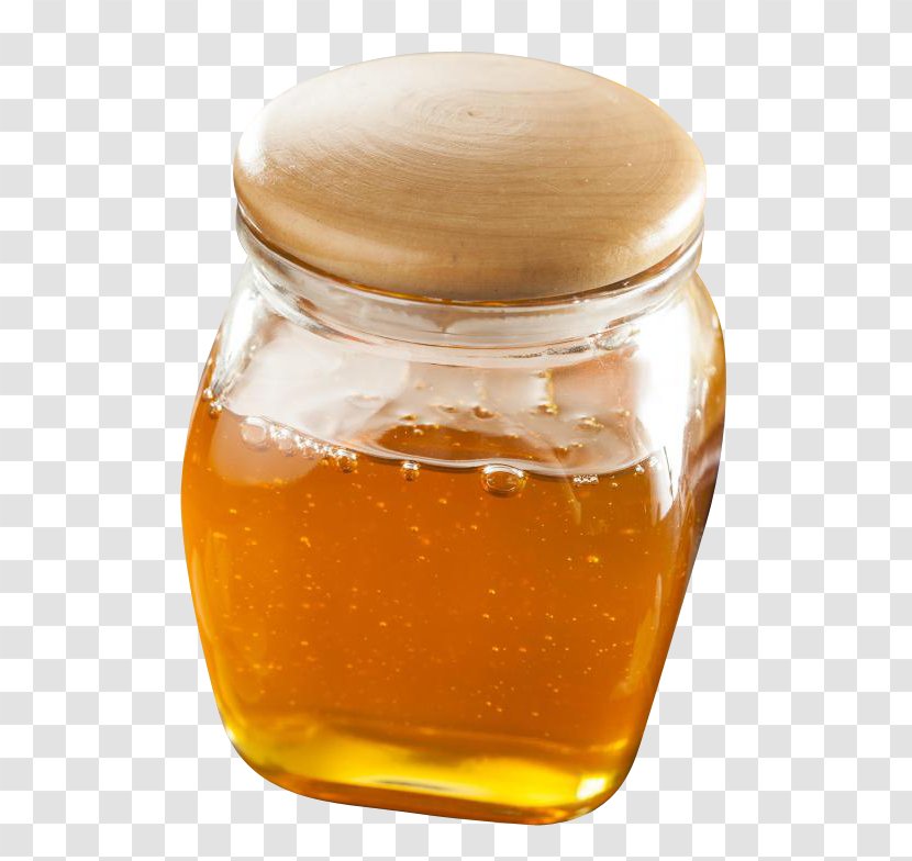 Honey Organic Food - Condiment - Jar Transparent PNG