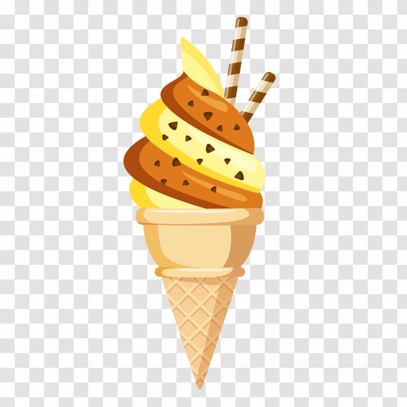 Ice Cream Cones Pops Juice Chocolate - Merienda - Crispy Pastry Transparent PNG