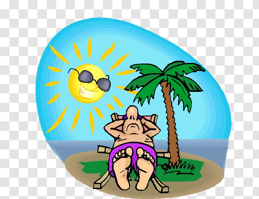 Arecaceae Tree Clip Art - Recreation - Beach Guy Transparent PNG