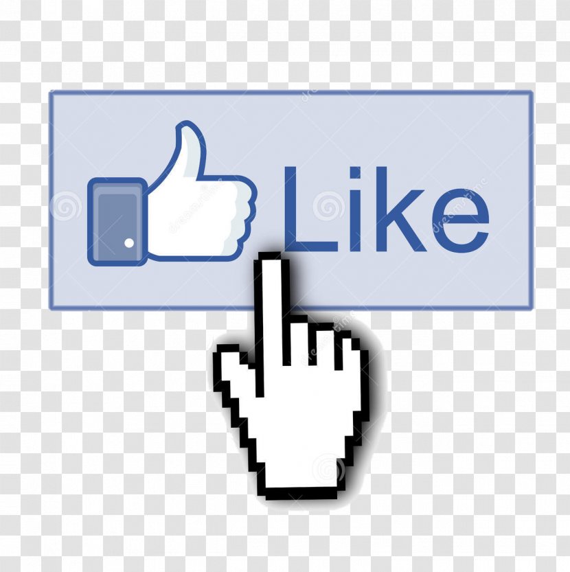 Facebook Like Button Thumb Signal Blog - Communication Transparent PNG