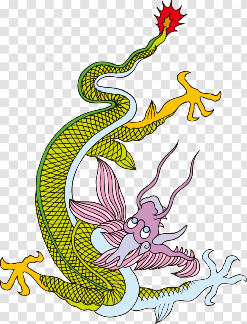 China Dragon Clip Art - Serpent - Eastern Vector Material Transparent PNG