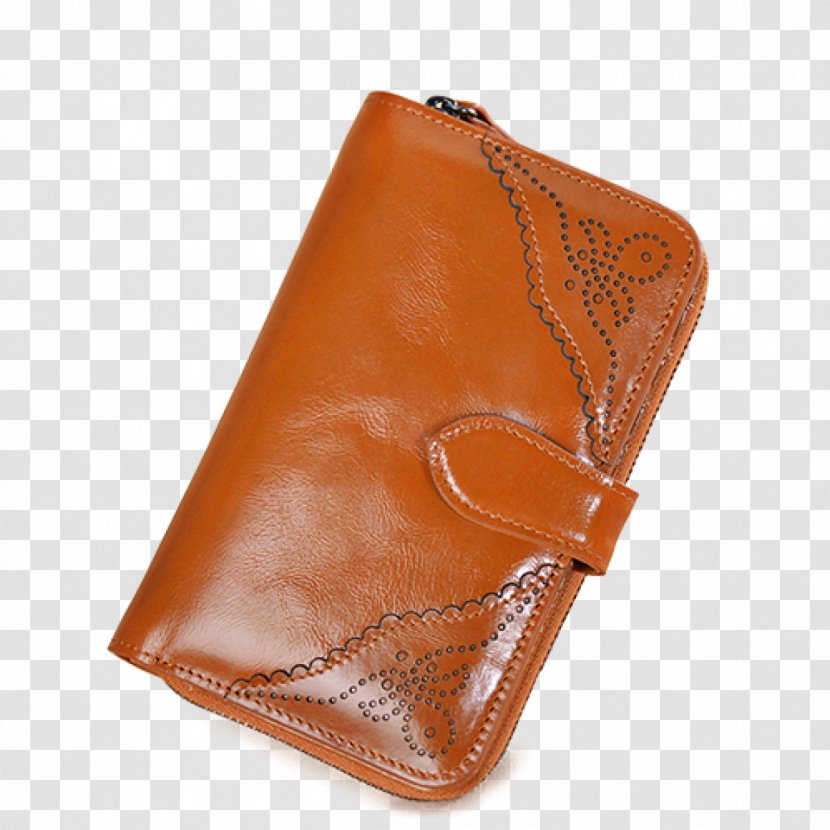 Wallet Leather Handbag Tasche Coin Purse - Genuine Transparent PNG