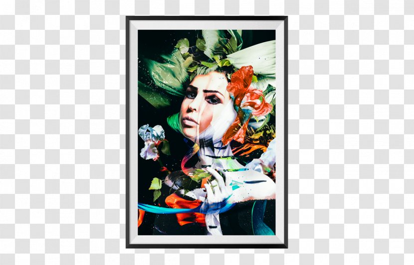Modern Art Painting Advertising Picture Frames Transparent PNG