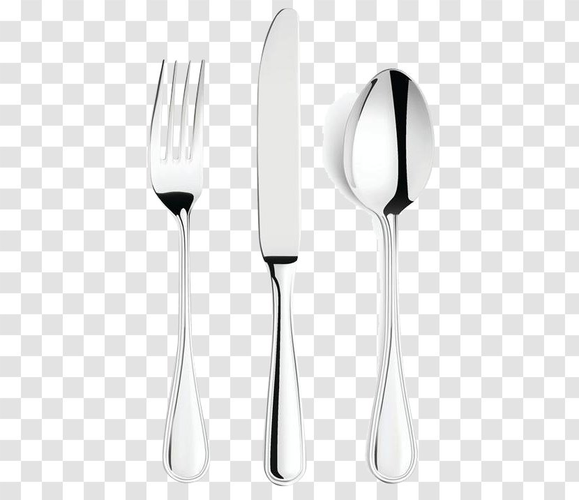 Fork European Cuisine Spoon Tableware - Cutlery - HD Texture Tool Knife Transparent PNG