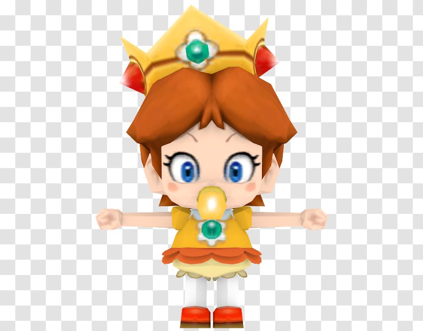 Mario Kart Wii Photography Clip Art - Mascot - Baby Daisy Transparent PNG