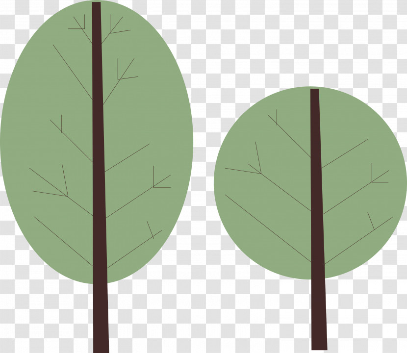 Leaf Circle Green Meter Pattern Transparent PNG