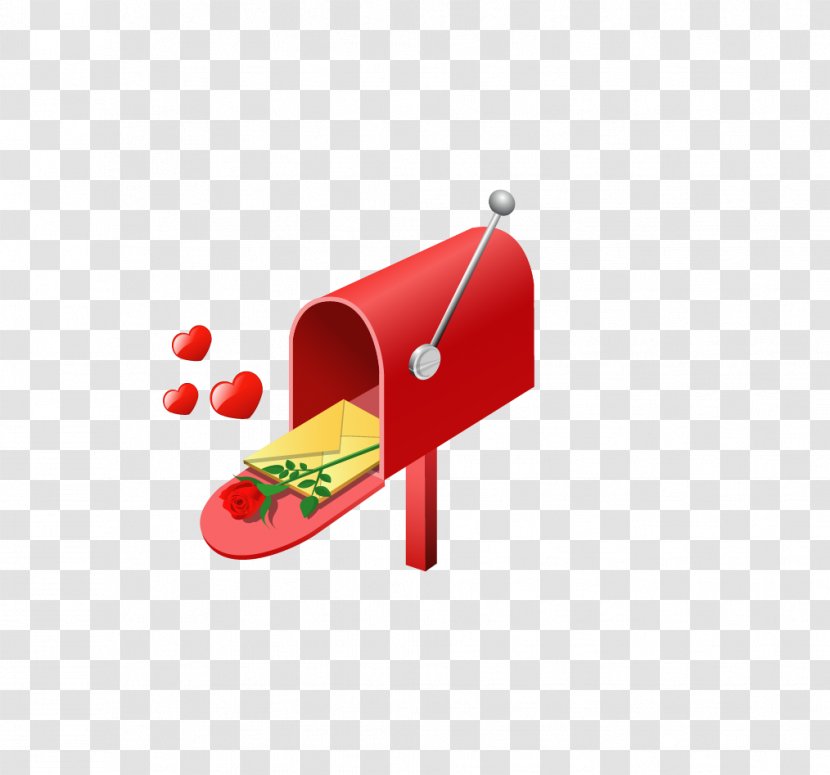 Post Box Letter Icon - Red Transparent PNG