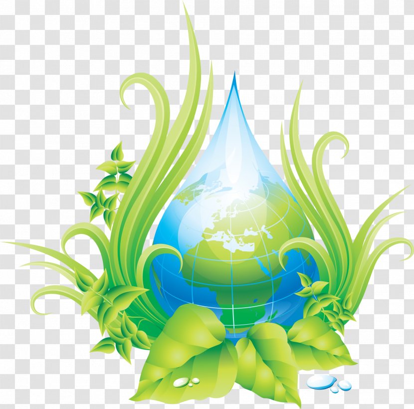 Three Earth - Green - Water Transparent PNG