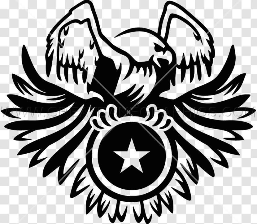 Logo Buffalo Wing Drawing - Beak - Eagle Printing Transparent PNG