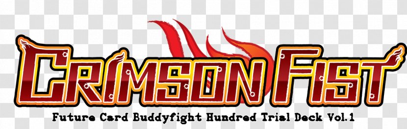 Future Card Buddyfight Hundred Bushiroad Logo Collectible Game - Fighting Crimson Fists Transparent PNG