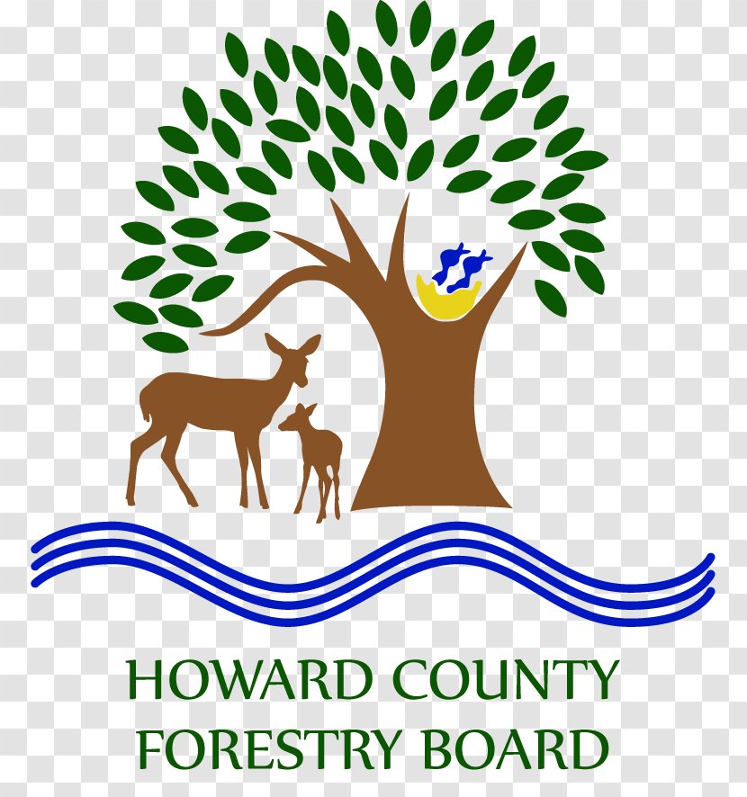 Howard County Forestry Board Forest Management Logo - Wildlife Transparent PNG