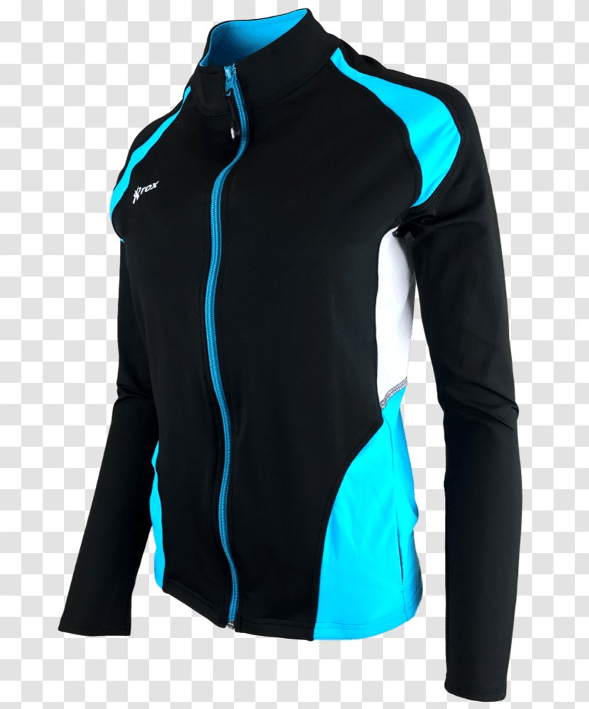 Shoulder Sleeve Jacket Shirt Motorcycle - Electric Blue - Women Volleyball Transparent PNG