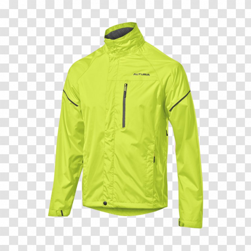 Jacket Bicycle Clothing Glove Zipper - Polar Fleece Transparent PNG