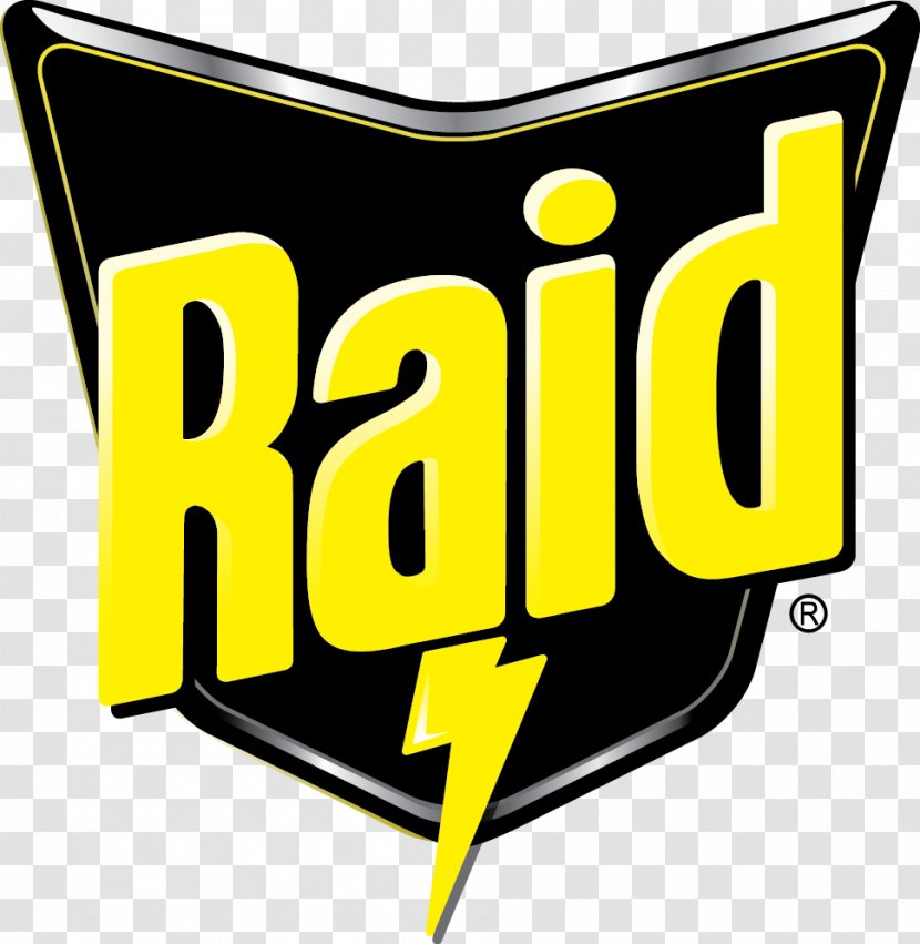 Raid Ant/Roach Killer Spray Logo Mosquito Brand - Signage Transparent PNG