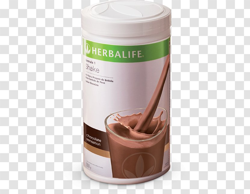 Herbalife Nutrition Dietary Supplement Milkshake Whey Protein Nutrient - Chocolate Spread - Shakes Transparent PNG