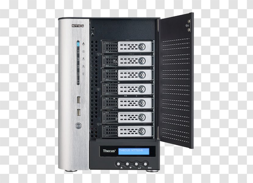 Network Storage Systems 10 Gigabit Ethernet Thecus ECC Memory - Large Redemption Value Transparent PNG