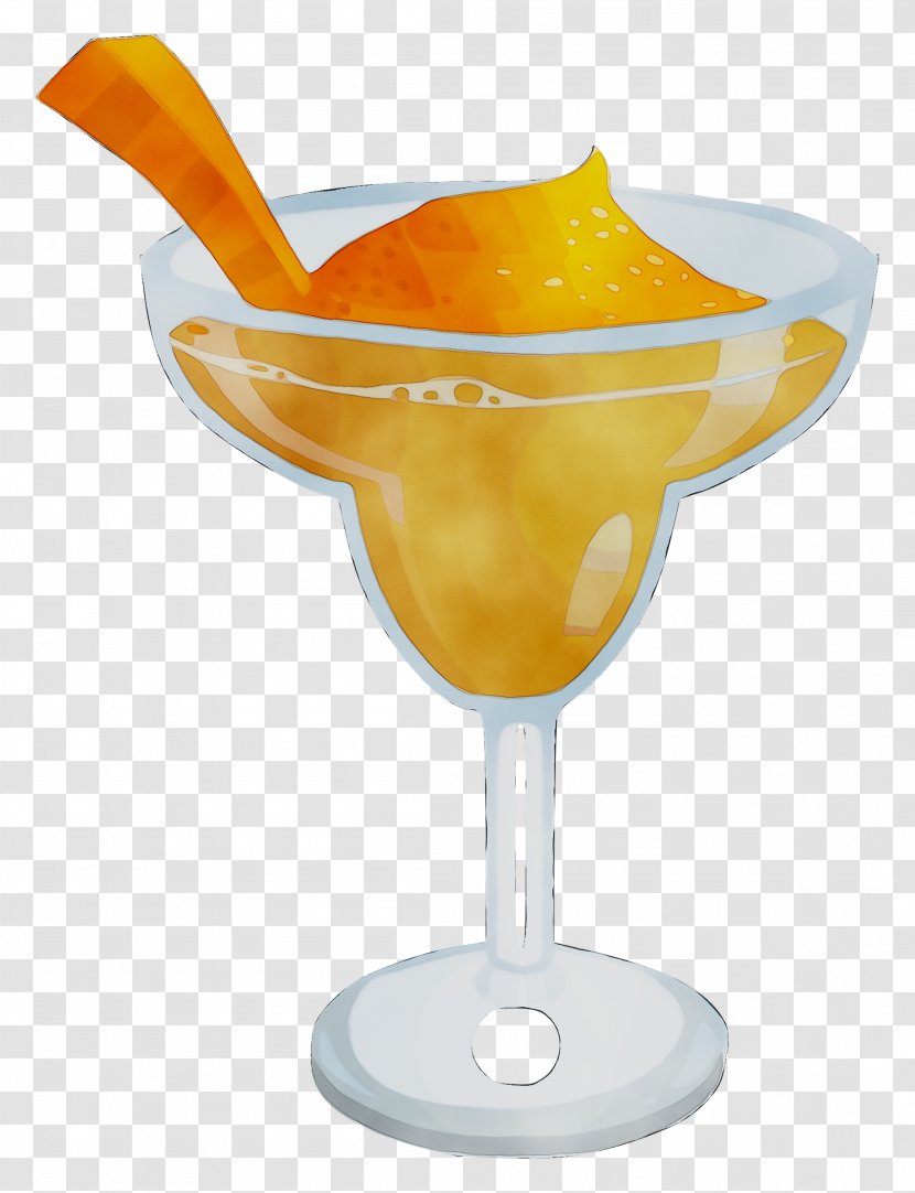 Cocktail Garnish Orange Drink Juice Harvey Wallbanger Non-alcoholic - Punch - Nonalcoholic Transparent PNG