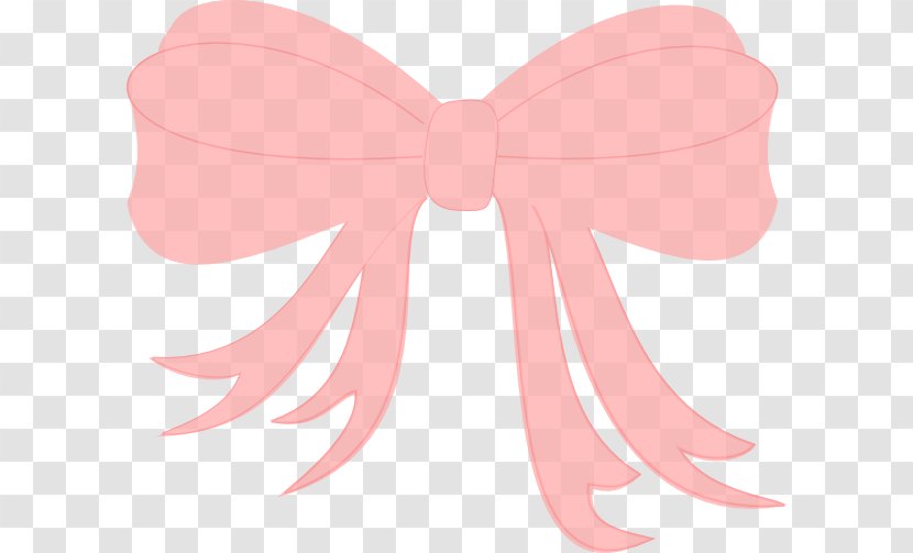 Bow Tie Ribbon Clip Art - Moths And Butterflies - Pink Transparent PNG