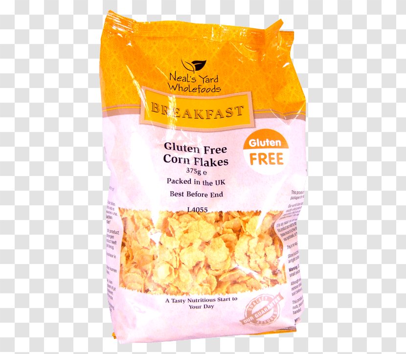 Corn Flakes Breakfast Cereal Junk Food - Vegetarian Transparent PNG