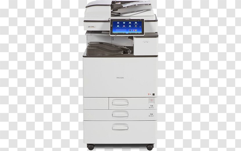 Multi-function Printer Ricoh Photocopier Toner Cartridge - Printing Transparent PNG