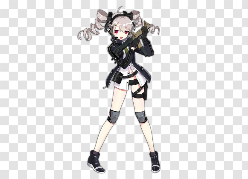 Girls' Frontline PP-90 Submachine Gun Firearm Pistolet-pulemet - Cartoon - Weapon Transparent PNG