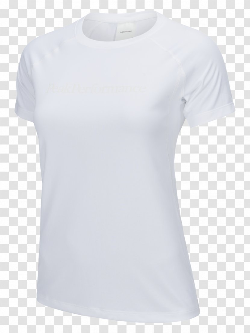 T-shirt Product Design Shoulder Sleeve - Shirt - Two White T Shirts Transparent PNG