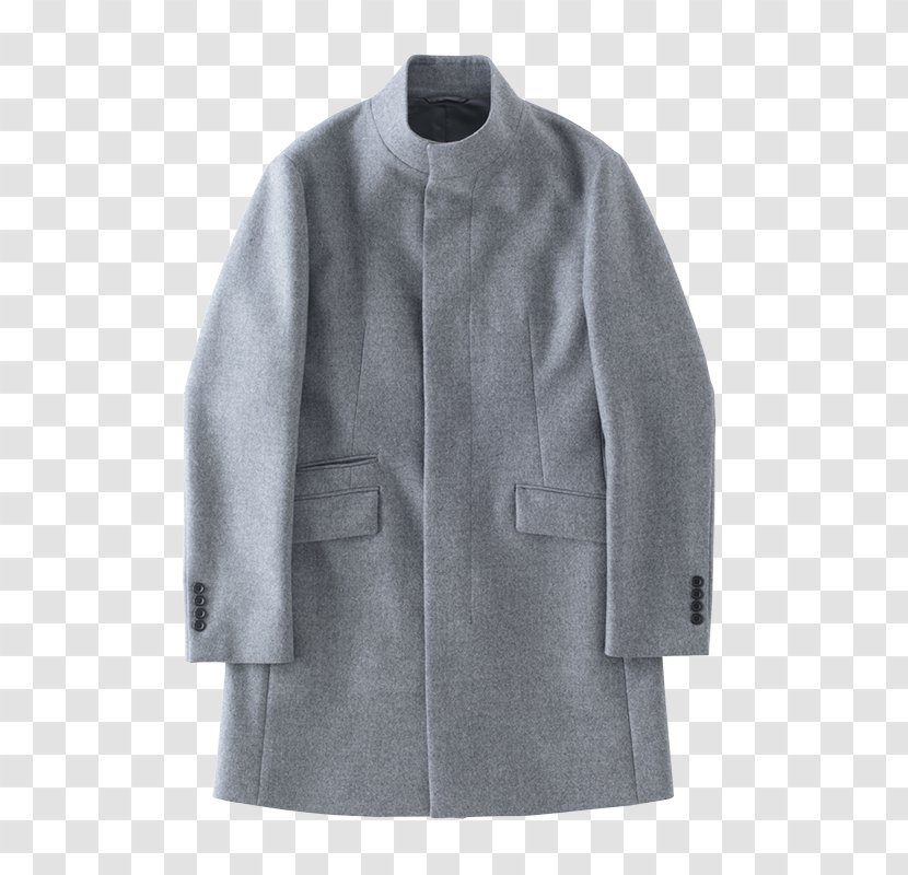 Overcoat Grey Wool - Recommend Transparent PNG