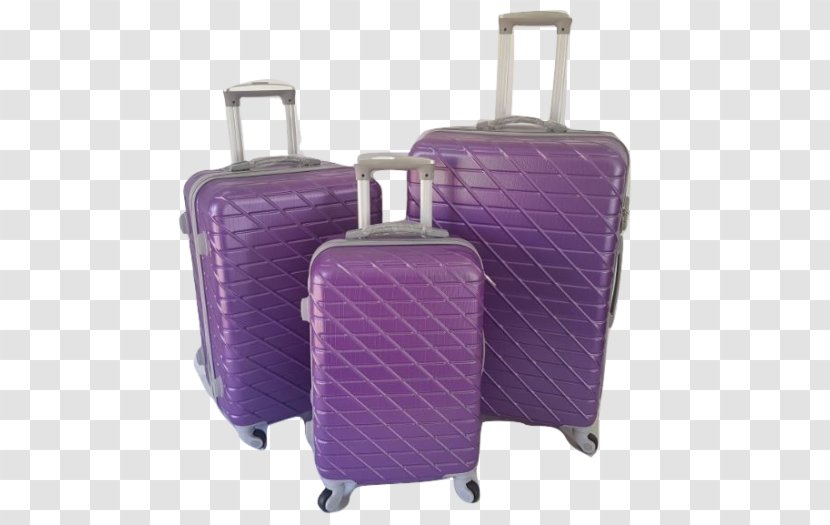 Hand Luggage Baggage - Purple - Design Transparent PNG