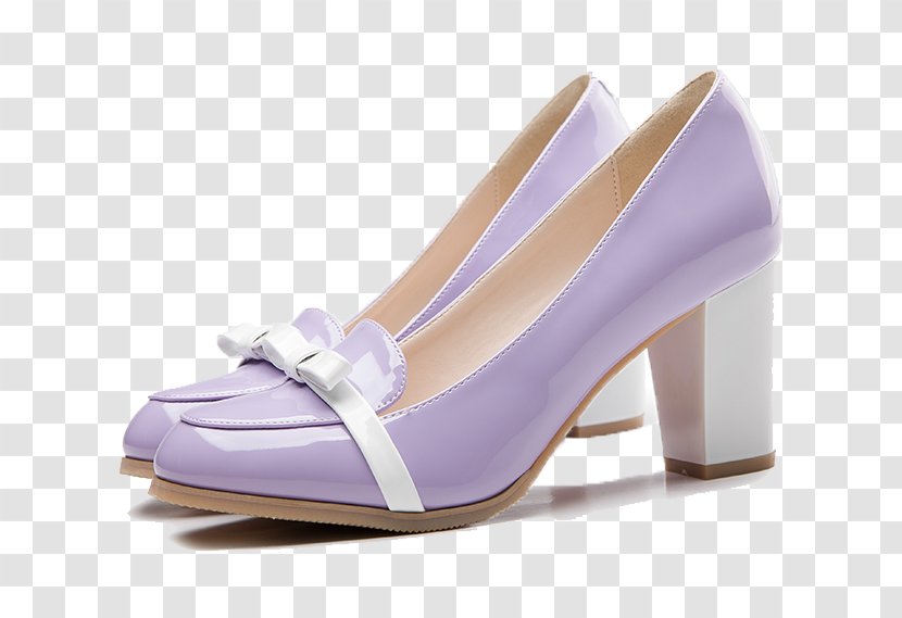 High-heeled Footwear Elevator Shoes Purple - Woman - Women High Heels Transparent PNG