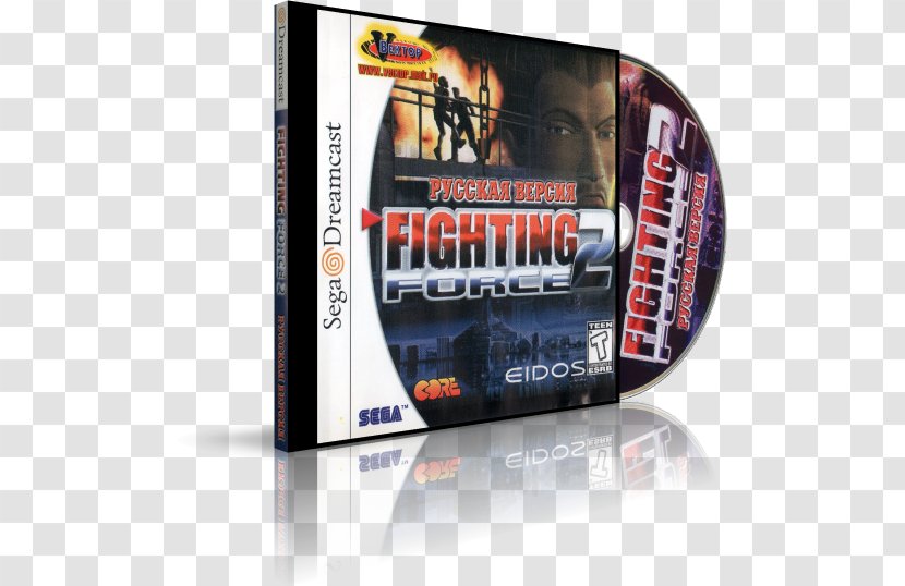 Fighting Force 2 Eidos Interactive DVD STXE6FIN GR EUR - Hardware - Dvd Transparent PNG