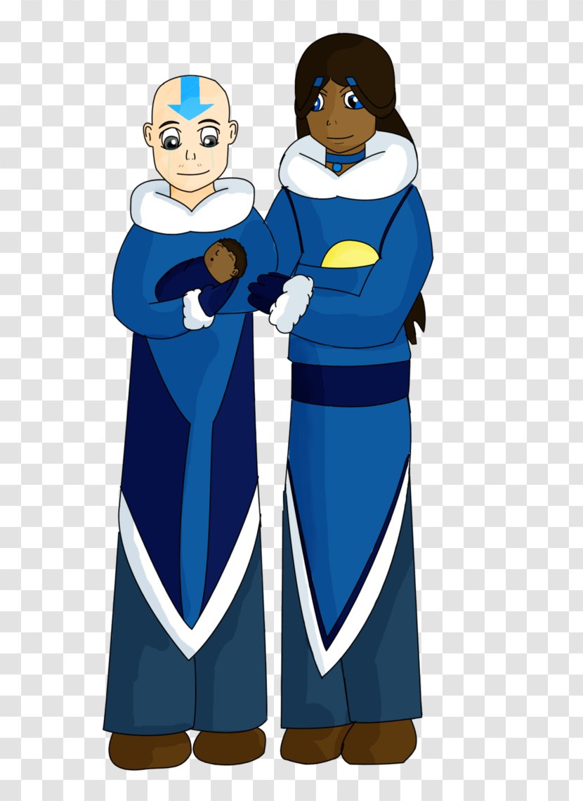 Outerwear Cartoon Microsoft Azure Character - Standing - Hand Painted Couple Transparent PNG