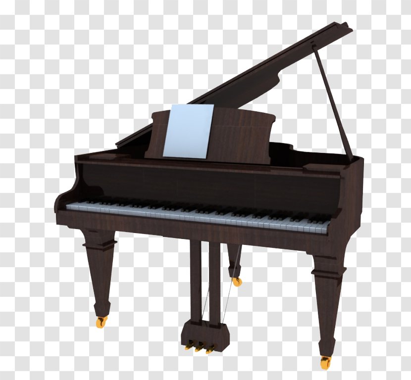 Digital Piano Electric Player Fortepiano - Cartoon - A Transparent PNG