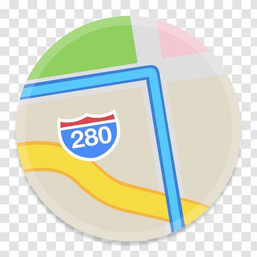 Brand Material Yellow - Macos - Maps 1 Transparent PNG