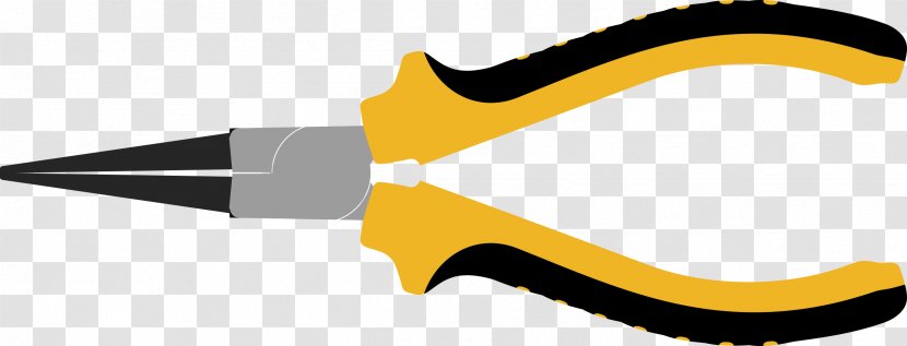 Needle-nose Pliers Tool - Circlip - Plier Image Transparent PNG
