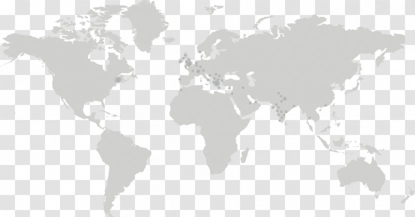World Map Industry Location - Maincard As - Global Transparent PNG