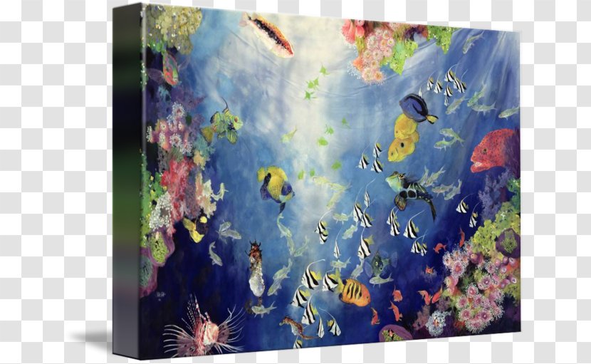 Painting Art Canvas Print Printing - Poster - The Underwater World Transparent PNG