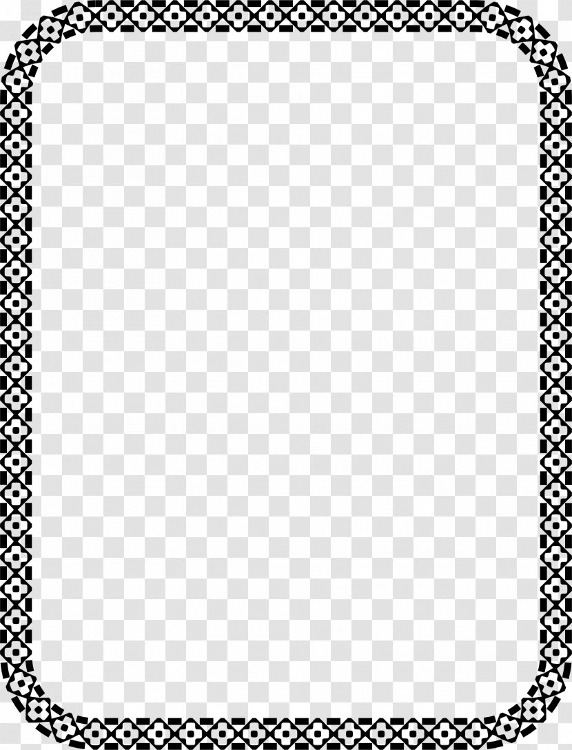 Microsoft Word Document Template Clip Art - Point - Top Border Transparent PNG