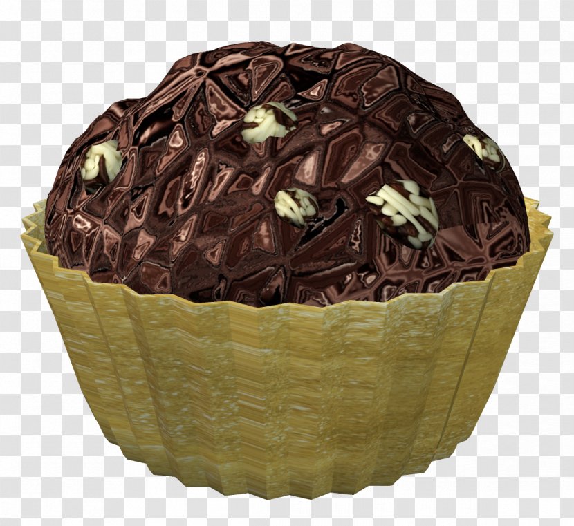 Cupcake Praline - Chocolate Truffle - Cake Transparent PNG