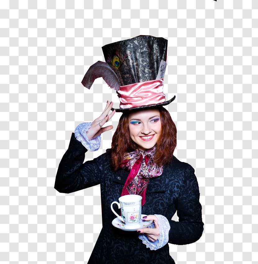 Mad Hatter Costume - Headgear - Hat Transparent PNG