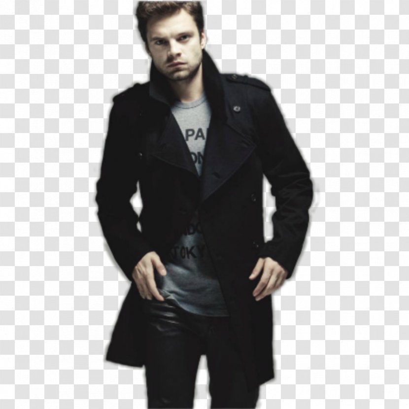 Sebastian Stan Captain America: The Winter Soldier Bucky Barnes - Overcoat Transparent PNG