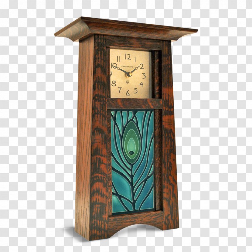 The Artisan's Bench Furniture Tile Clock - Home Accessories Transparent PNG