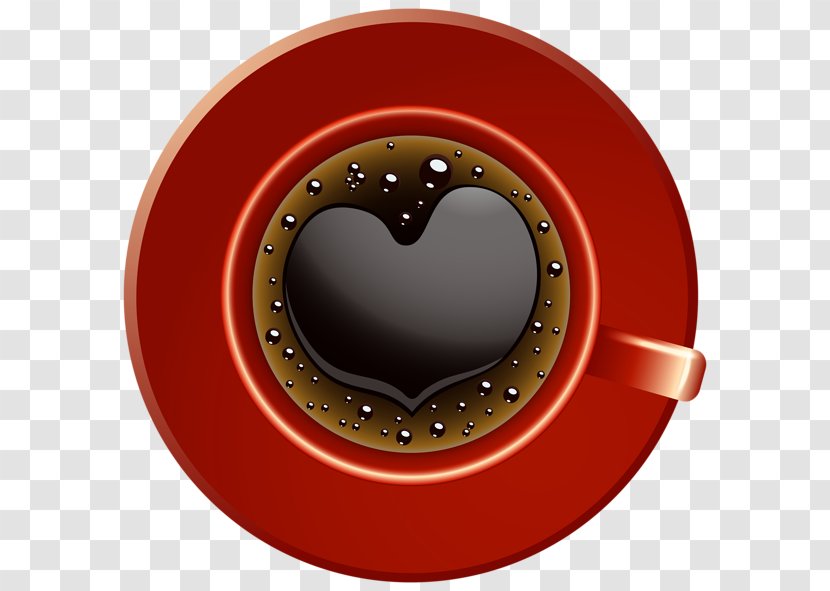 Coffee Latte Cappuccino Heart - Frame - Red Solo Cup Transparent PNG